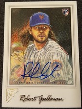 2017 Topps Gallery Autographs #106 Robert Gsellman Auto RC ROOKIE *METS*