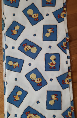 2 x Stoffreste  Patchworkstoff Baumwolle PATCH  '' ENTEN ''