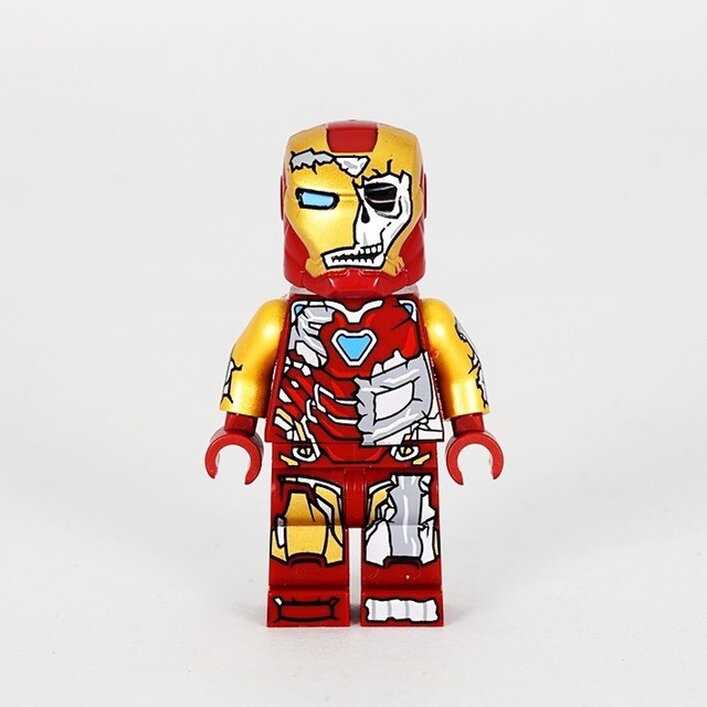 lego iron man zombie