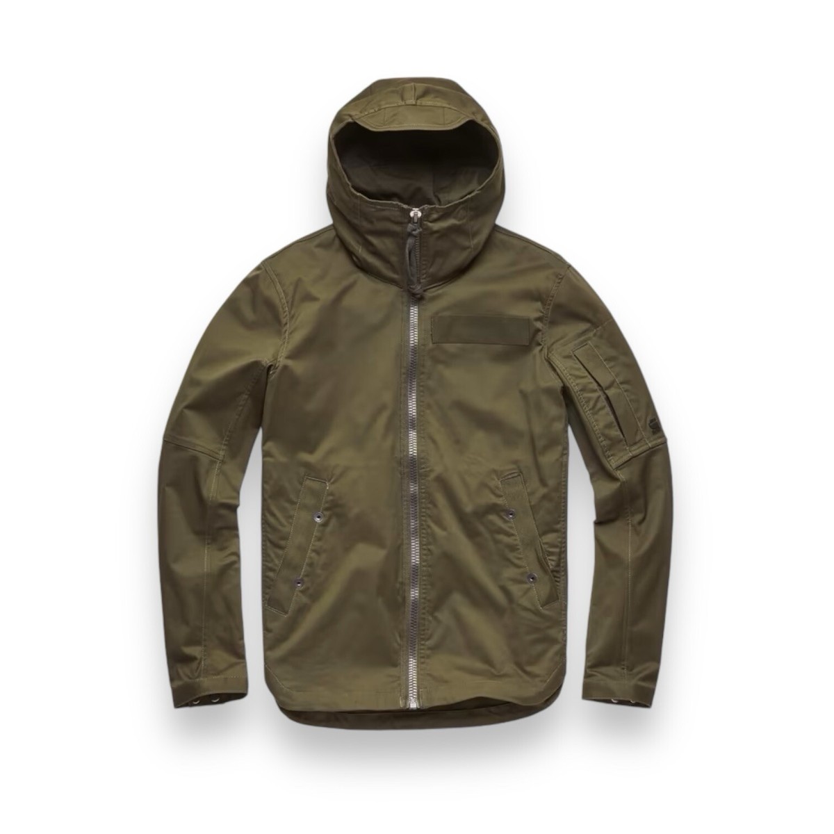 Overshirt G Star Khaki Jacket G-star Raw Batt Hooded Overshirt