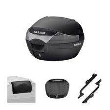 Kit De Top Case SHAD SH33 Noir WOTTAN STORM X 125 2024-2025