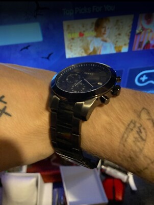 GUESS Men's Chronograph Watch Luxury Stainless Steel-Quartz