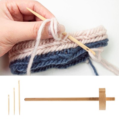 Drop Spindle Sewing Crafts Top Whorl Garn für Poms Poms Strickanfänger