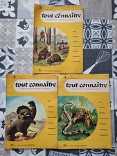 Lot Tout connaître 1, 2 et 3 - 1955 - Très Bon état