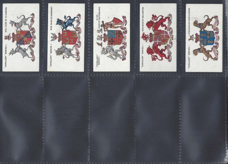 TADDY - HERALDRY SERIES - FULL SET OF 25 CARDS - Image 3 of 4