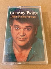 Conway Twitty: Fallin  For You For Years Cassette, 1986, Warner Bros Country