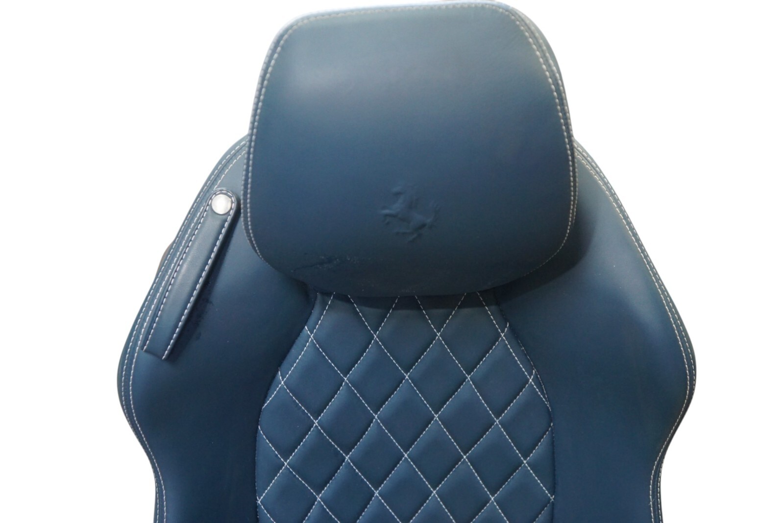 2009 - 2014 FERRARI CALIFORNIA FRONT RIGHT PASSENGER SIDE SEAT BLUE OEM +NOTE