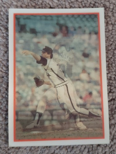 Bob Knepper 1987 Sportflics 3 D Baseball Card 29 Houston Astros EBay
