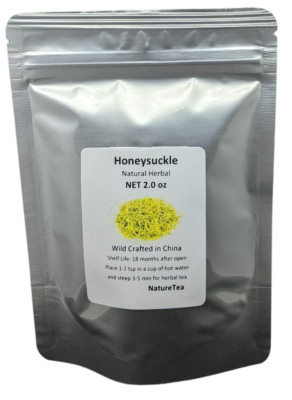 Honeysuckle  - New Crop - Loose Buds by Nature Tea, Wild Crafted