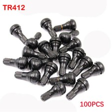 Tire Valve Stems Tr 413 Tr412 Tsnap-in Car Auto Short Rubber Tubeless Tyre Black
