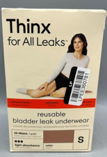 Thinx Leaks Underwear Reusable Bladder Leak Hi-Waist Light Absorbency Rose SMALL