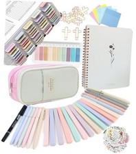 Bible Study Supplies Journaling Kit With Tabs, Highlighter, Notebook and Pen