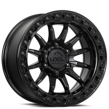 Lock Off-road Wheels Trail 17x9 Matte Black With Gloss Black Ring 4pcs A1 Lock Off-road Wheels Trail 17x9 Matte Black With Gloss Black Ring 4pcs A1