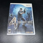Resident Evil 4: Wii Edition (Nintendo Wii, 2007) CIB w/ Manual - VERY CLEAN