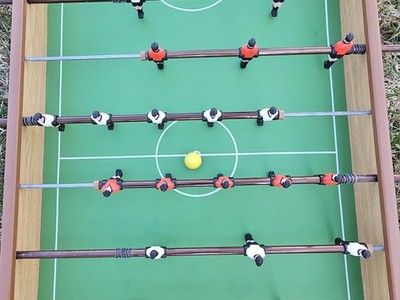 Vintage Sportcraft Arcofalc Tabletop Foosball Game Italy 37in