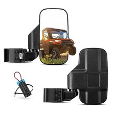   UTV Side Mirrors Compatible with Polaris Ranger, Can-Am Defender, Maverick