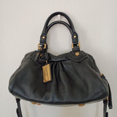 バッグ MARC by MARC JACOBS CLASSICQ 2WAYBAG Marc Jacobs Classic Q Baby Groovy 2WAY Bag Black w/Strap | eBay