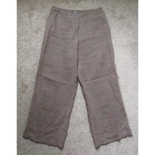 J Jill Pants Womens 16 Linen Wide Leg Minimalist Casual Beach Resort Minimalist