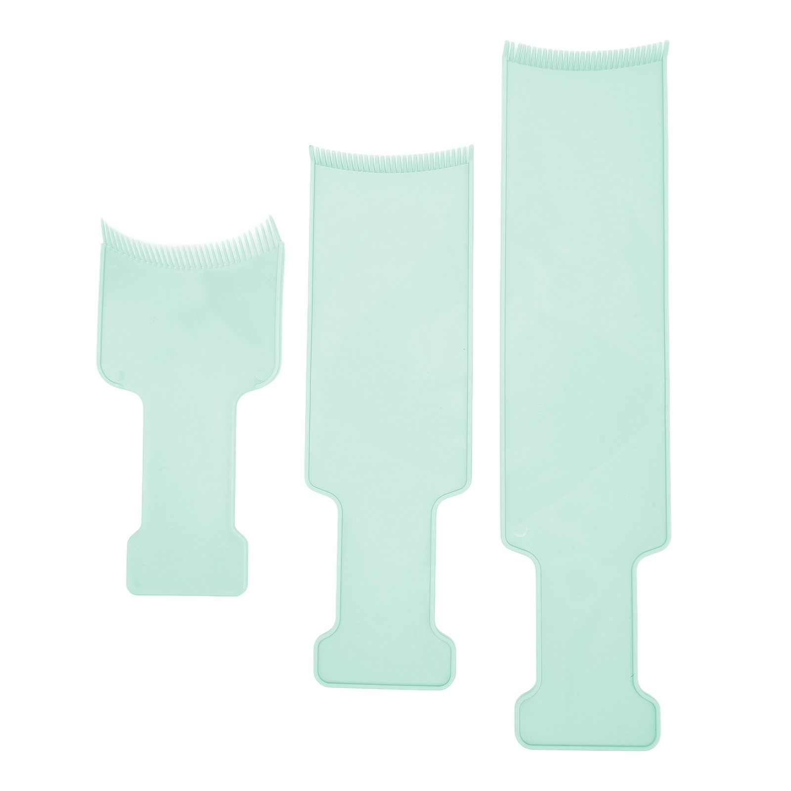 3pcs Highlighting Board Barber Hair Salon Hair Dye Sectioning Paddle Set Hai HG5