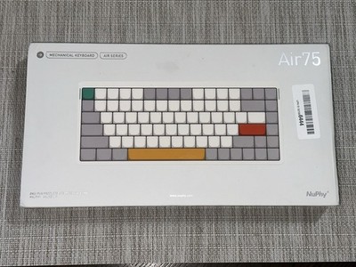 nuphy Air75 V2 Portable 75% Mechanical Keyboard Wireless Bluetooth 2.4G USB-C