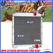 3 Row Radiator for Case IH Backhoe 580K 580K-1 580K-11 580K-111 580SK # AH145366