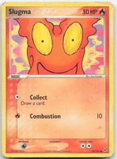 Slugma 74/107 EX Deoxys Pokemon TCG DM
