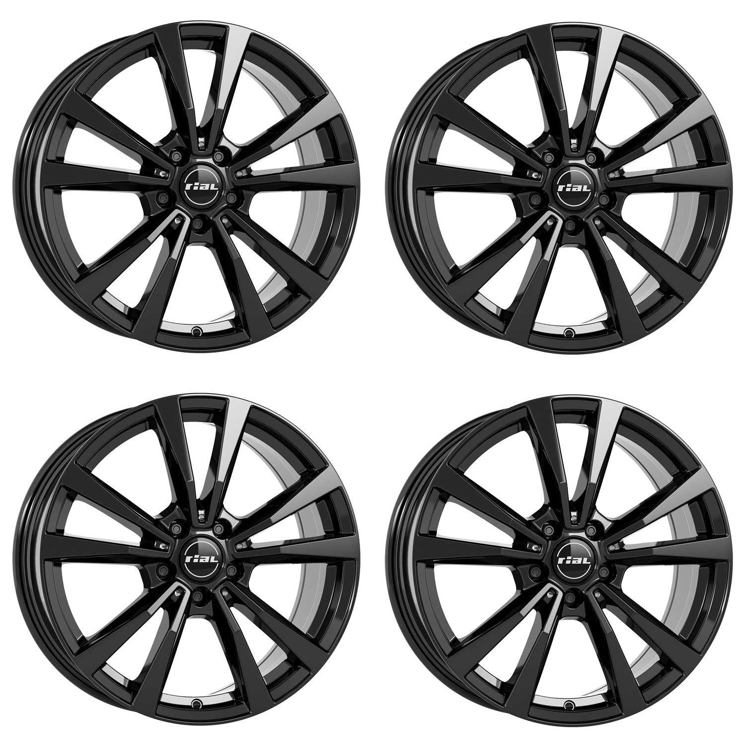 4 Rial M12 wheels 8.0Jx18 ET38 5x112 SW for INFINITI QX30