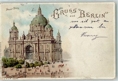 13962507 - 1000 Berlin Mitte Gruss aus neuer Dom 36900 Dess 16 L HGL, Verlag