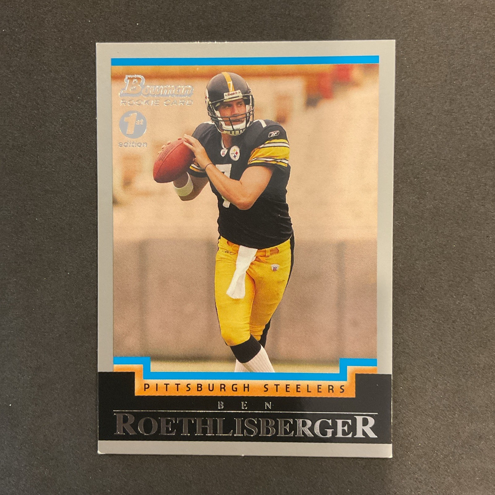 2004 Bowman - Ben Roethlisberger #114 1st Edition (RC) See Pics