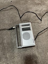 Soundesign Model 2222-B AM/FM Portable Compact Radio Untested