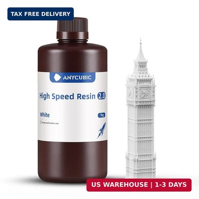 ANYCUBIC High Speed 3D Printer Resin 2.0, Print Up to 3X Faster, Special for Any