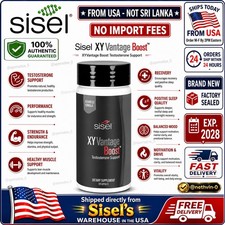 Sisel XY Vantage Boost Testosterone Support 120 Capsules - New Sealed FromUSA