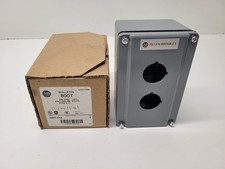 NEW OLD STOCK ALLEN-BRADLEY 2 HOLE PUSH BUTTON STATION 800T-2TZ