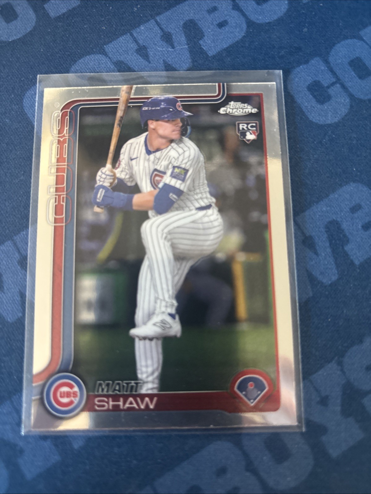 2025 Topps Chrome Matt Shaw #219 (RC) 1616