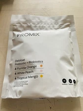 Promix Debloat Prebiotic & Probiotics Pack of 12 Orange Peach Mango Sealed
