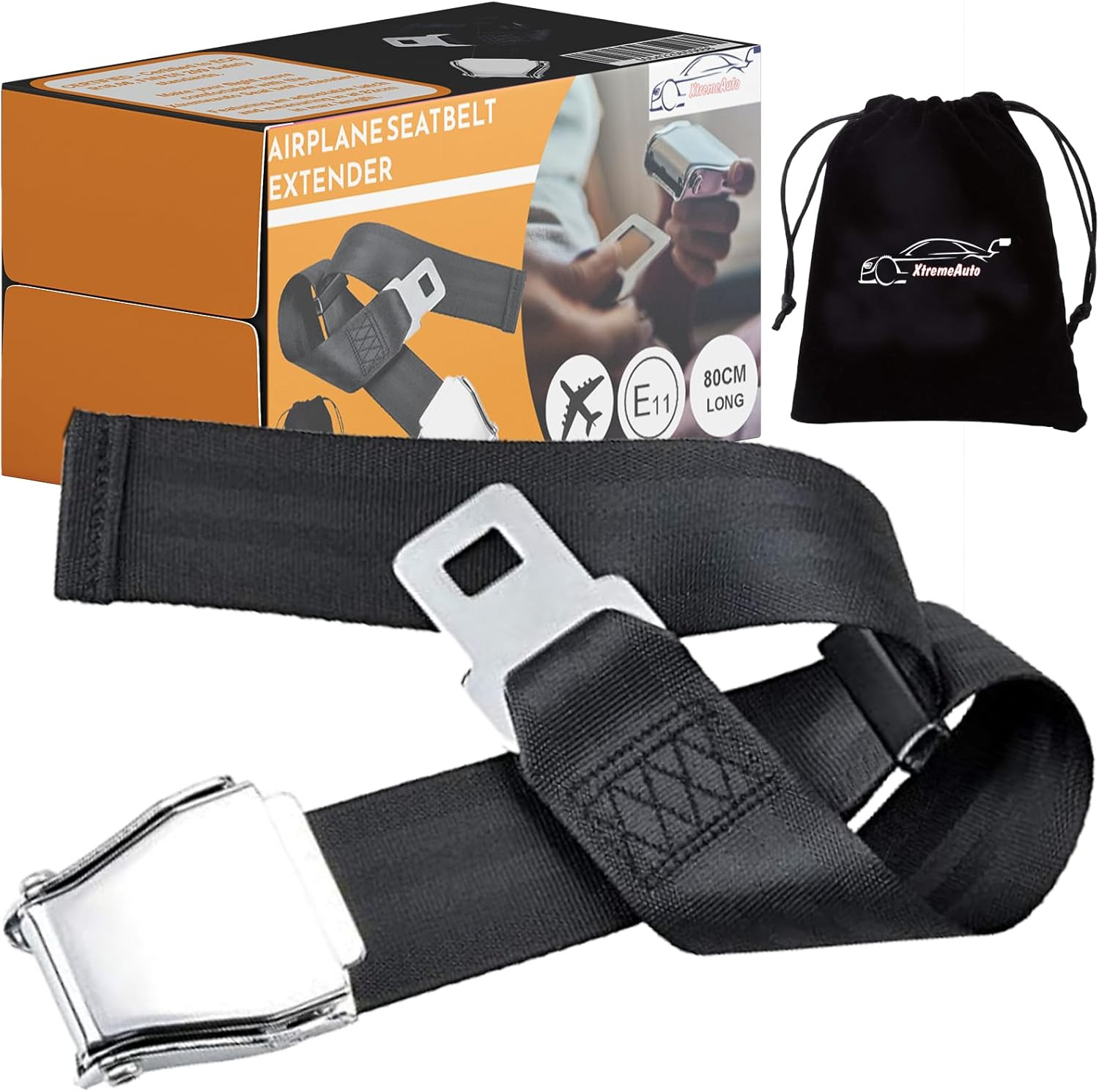 Extension ceinture avion sangle ajustable contre la compression en cabine