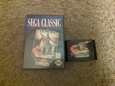 Revenge of Shinobi Sega Genesis No Manual Tested