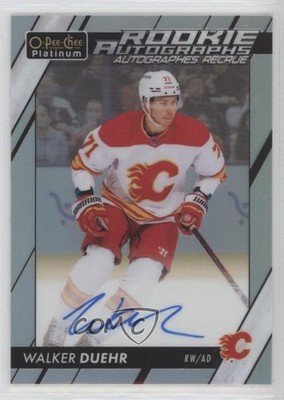 2023-24 O-Pee-Chee Platinum Rookie Rainbow Walker Duehr #R-WD Auto RC 0cv