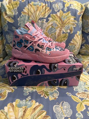 PUMA Kid Super Pink And Blue