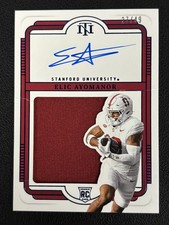 2025 Panini National Treasures Collegiate Elic Ayomanor Patch Auto /49 READ DESC