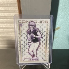 2024 Panini Phoenix J.J. McCarthy Contours RC #CON-JMY Minnesota Vikings NFL