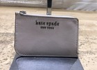 Kate Spade Pink Saffiano Leather Slim Card Holder Keychain Wallet Dust Bag — photo 2