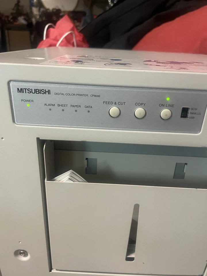 Mitsubishi DIGITAL COLOR PRINTER/CPB000DW With Extra Paper - Image 2 of 4