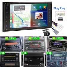 Car Radio Stereo GPS Wireless Carplay For Nissan Frontier Versa Note March Versa