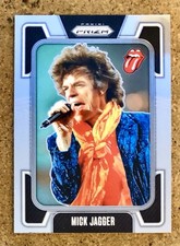 2025 Panini Prizm Rolling Stones Base Vertical Mick Jagger #52