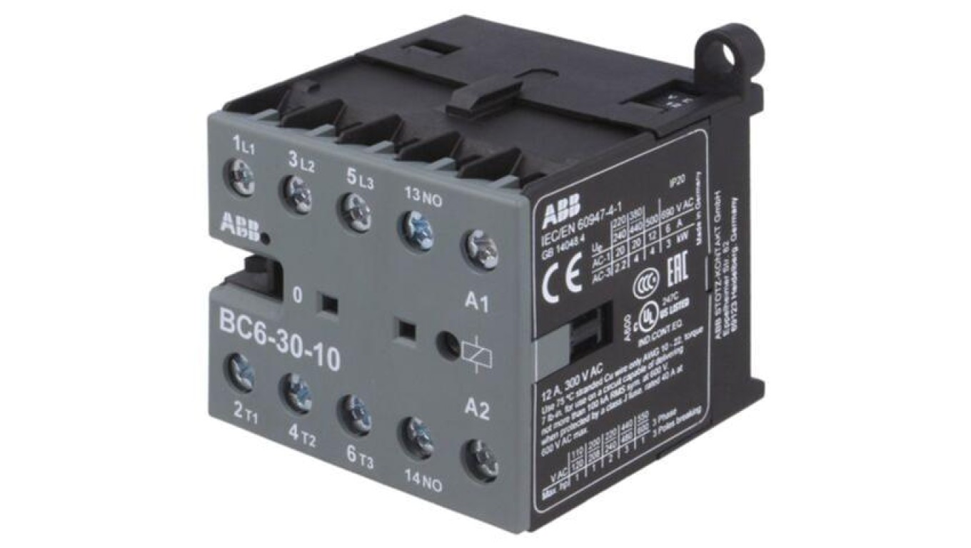 Contactors 3 pole, NO x3, auxiliary contacts: GJL1213001R0107
