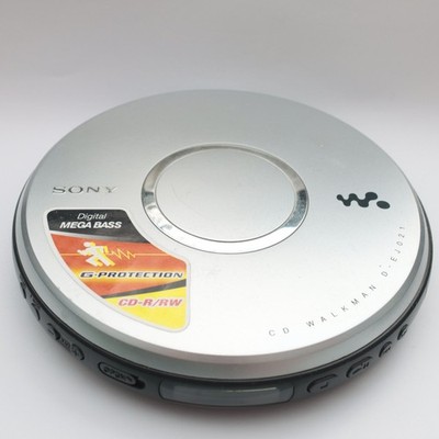 Sony D-EJ021 Portable CD Player Discman G-Protection Antishock CD Walkman