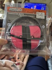 CHAMPION Range  Target 42821 Passive Ear Muffs Hot Pink One Size NEW