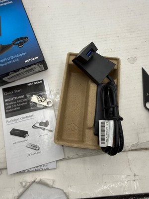 NETGEAR Nighthawk WiFi 6E USB 3.0 Adapter (A8000) - AXE3000 Tri