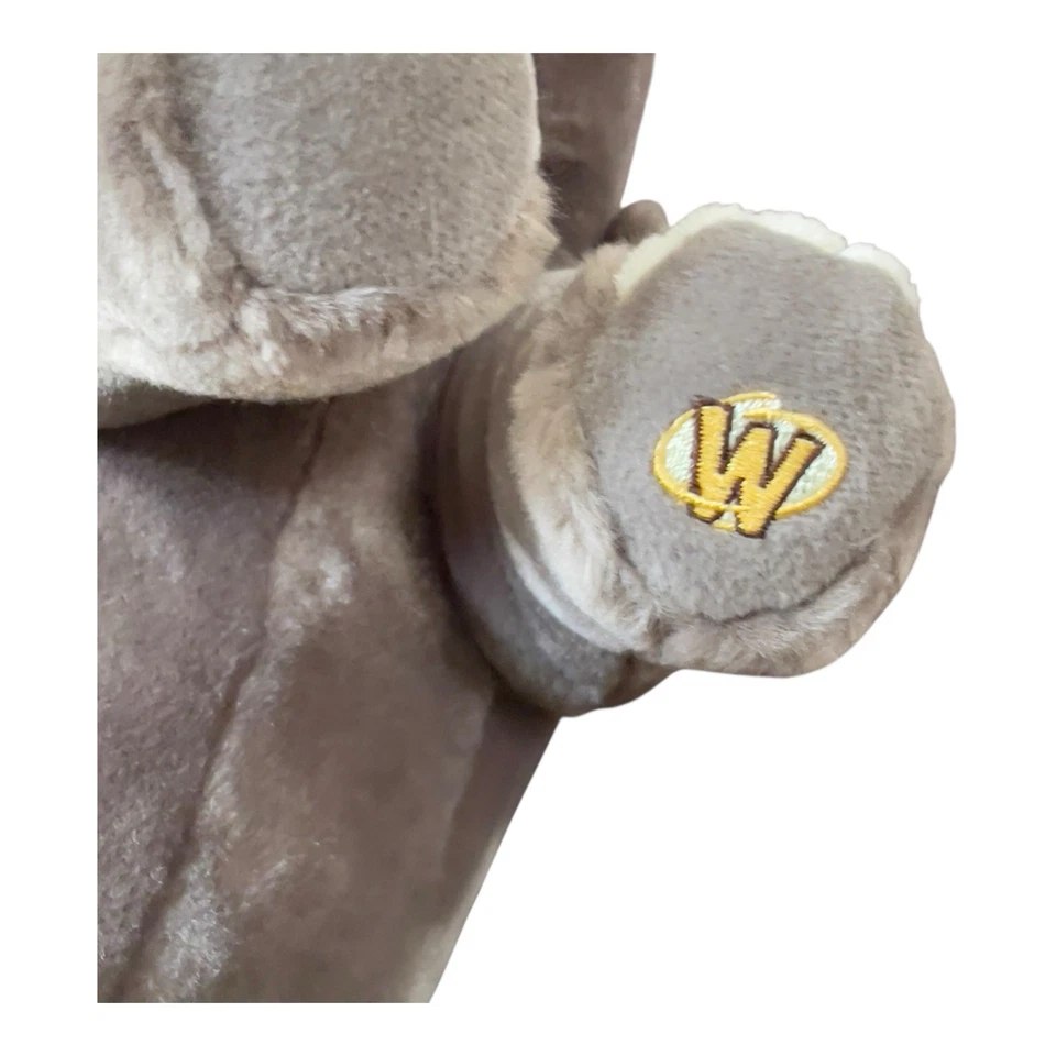 Webkinz Signature Endangered Asian Elephant plush ganz retired 13"L - Image 2 of 4